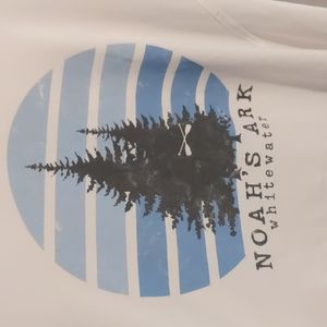 Champion Hooded White Noah’s Ark Whitewater Med Pullover Thumbholes